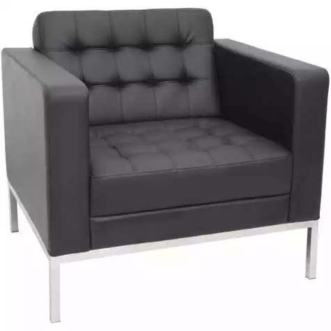 Picture of RAPIDLINE VENUS SOFA SINGLE SEATER PU BLACK