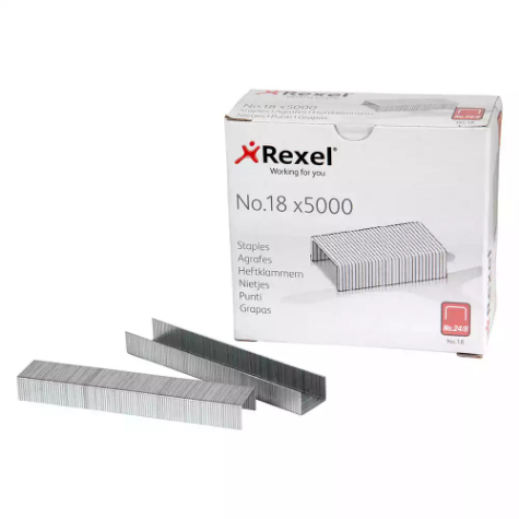 Picture of REXEL STAPLES 24/8 BOX 5000