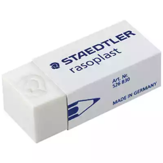 Picture of STAEDTLER 526 RASOPLAST PENCIL ERASER MEDIUM