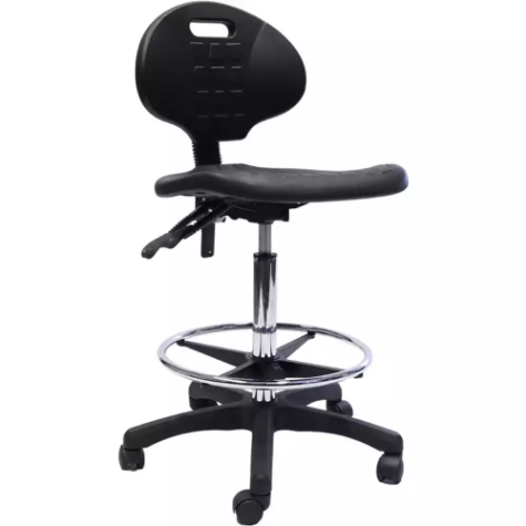 Picture of RAPIDLINE LABORATORY DRAFTING CHAIR BLACK