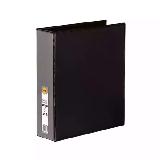 Picture of MARBIG CLEARVIEW INSERT RING BINDER 4D 50MM A4 BLACK