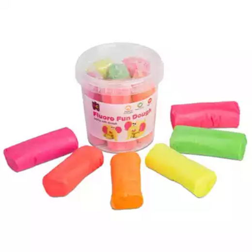 Picture of EDUCATIONAL COLOURS FUN DOUGH 900G FLURO