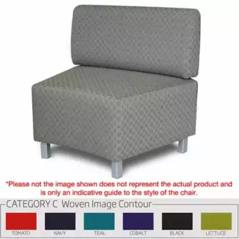 Picture of SEGEMENTS 30 DEGREE SEGMENT LOUNGE WITH BACK IN FABRIC CATEGORY C