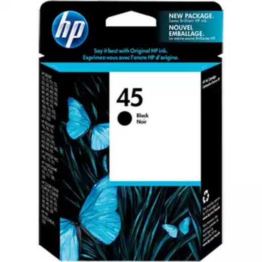 Picture of HP 51645AA 45 INK CARTRIDGE BLACK