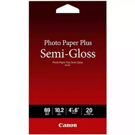 Picture of CANON SG-201 PHOTO PAPER PLUS SEMI GLOSS 260GSM 4 X 6 INCH WHITE PACK 20