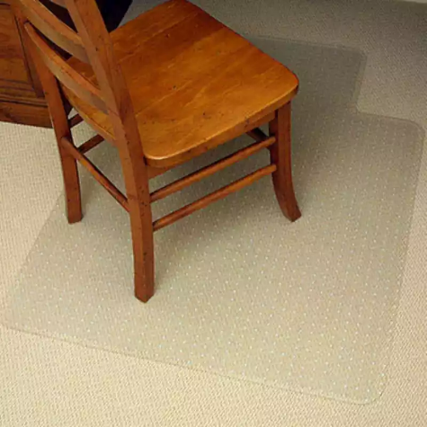 Picture of MARBIG ECONOMY CHAIRMAT PVC KEYHOLE LOW PILE CARPET 1140 X 1340MM