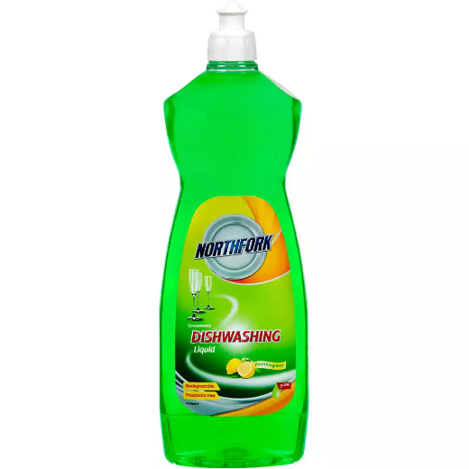 Picture of NORTHFORK DISHWASHING LIQUID LEMON 1 LITRE RETAIL