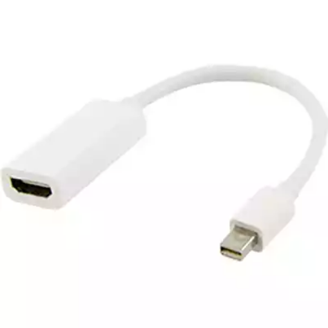 Picture of COMSOL MINI DISPLAYPORT MALE TO DISPLAYPORT FEMALE ADAPTER 200MM WHITE