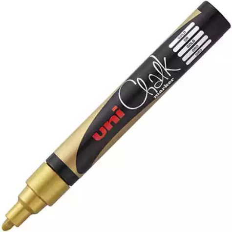 Picture of UNI-BALL CHALK MARKER BULLET TIP 2.5MM GOLD