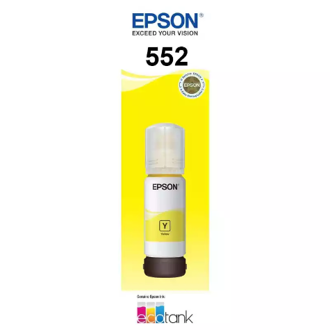 Picture of EPSON T552 ECOTANK INK BOTTLE YELLOW