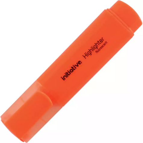 Picture of INITIATIVE HIGHLIGHTER CHISEL ORANGE