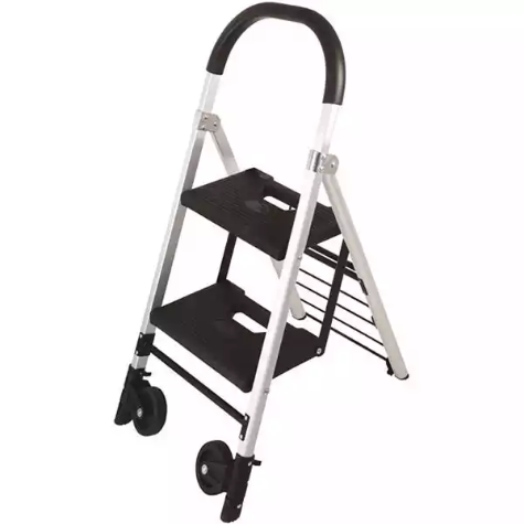 Picture of DURUS FOLDING 2 STEP LADDER AND CART