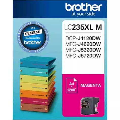 Picture of BROTHER LC235XLM INK CARTRIDGE HIGH YIELD MAGENTA