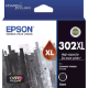 Picture of EPSON 302XL INK CARTRIDGE HIGH YIELD BLACK