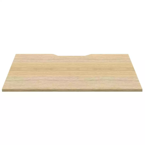 Picture of RAPIDLINE SCREEN SCALLOPED DESK TOP 1200 X 750 NATURAL OAK