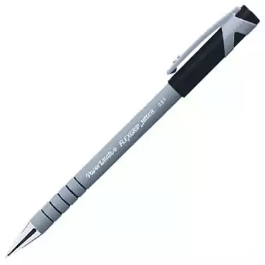 Picture of PAPERMATE FLEXGRIP ULTRA BALLPOINT PEN FINE BLACK