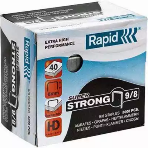 Picture of RAPID EXTRA HIGH PERFORMANCE SUPER STRONG STAPLES 9/8 BOX 5000