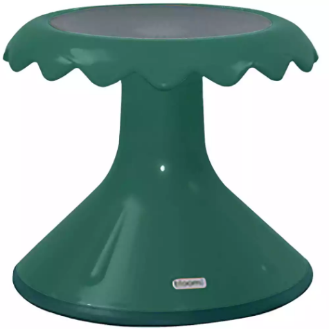 Picture of VISIONCHART EDUCATION SUNFLOWER STOOL 310MM HIGH LAKE GREEN