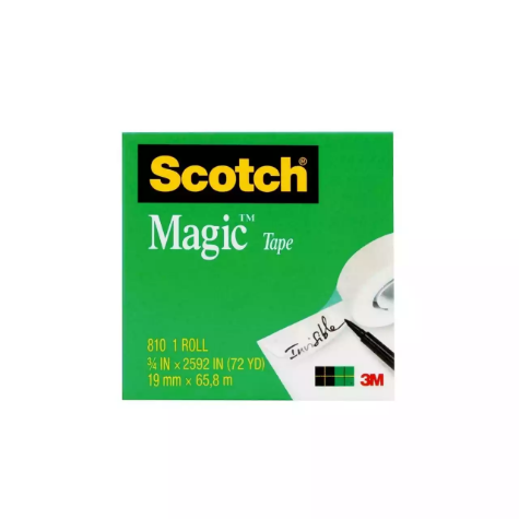 Picture of SCOTCH 810 MAGIC TAPE 19MM X 66M