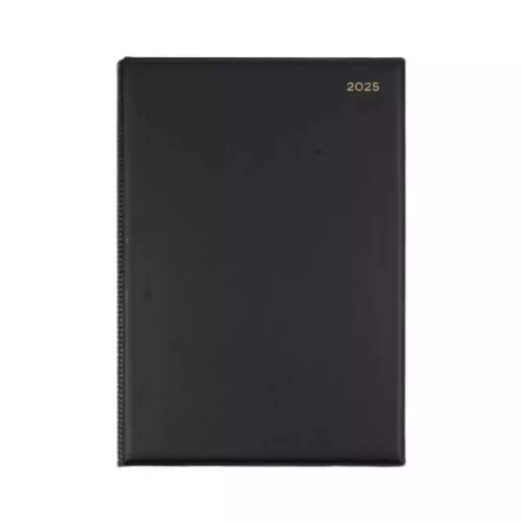 Picture of COLLINS BELMONT DESK 247.V99 DIARY A4 BLACK