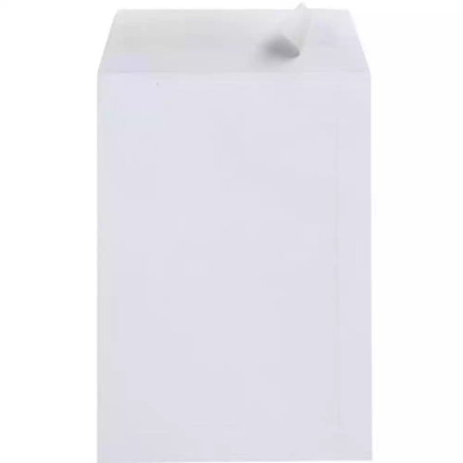 Picture of CUMBERLAND C4 ENVELOPES POCKET PLAINFACE STRIP SEAL 100GSM 324 X 229MM WHITE PACK 25