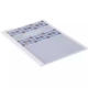 Picture of GOLD SOVEREIGN THERMAL BINDING COVER 10MM A4 WHITE BACK / CLEAR FRONT BOX 80