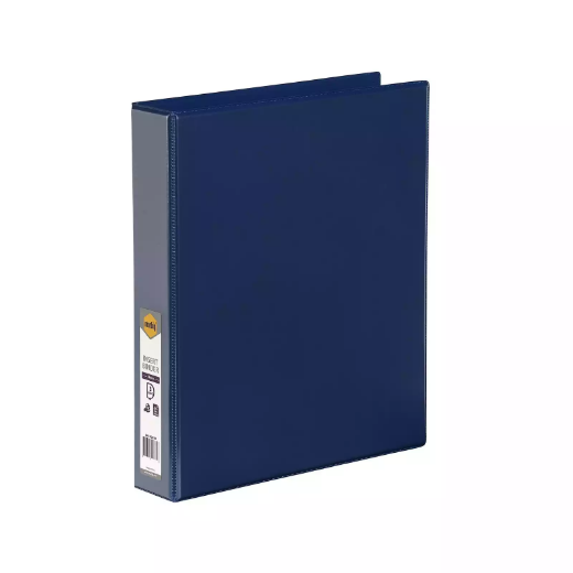 Picture of MARBIG CLEARVIEW INSERT RING BINDER 3D 38MM A4 BLUE