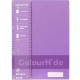 Picture of COLOURHIDE LECTURE NOTEBOOK 140 PAGE A4 PURPLE