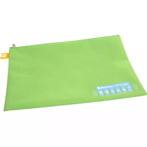 Picture of MICADOR NAME PENCIL CASE GREEN 375 X 264MM