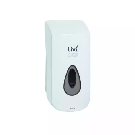 Picture of LIVI SOAP AND SANITISER DISPENSER 1 LITRE WHITE