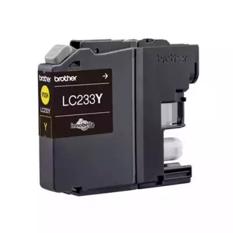 Picture of BROTHER LC233Y INK CARTRIDGE YELLOW