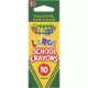 Picture of CRAYOLA LARGE SCHOOL CRAYONS ASSORTED PACK 10