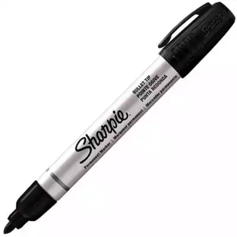 Picture of SHARPIE PRO METAL PERMANENT MARKER ALUMINIUM BULLET 1.5MM BLACK