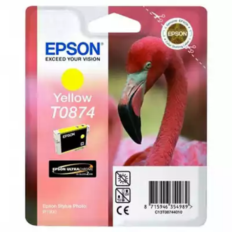 Picture of EPSON T0874 INK CARTRIDGE YELLOW