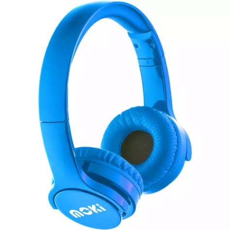 Picture of MOKI BRITES BLUETOOTH HEADPHONES BLUE