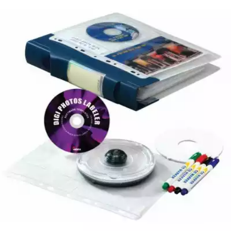 Picture of AURORA DPA24 DIGI PHOTO ALBUM HOLDS 20 CD/DVDS