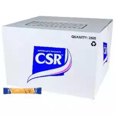 Picture of CSR 40246 RAW SUGAR STICK 3GM CARTON 2500