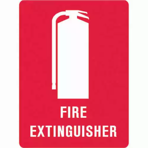 Picture of TRAFALGAR FIRE EXTINGUISHER SIGN 125 X 90MM PACK 5