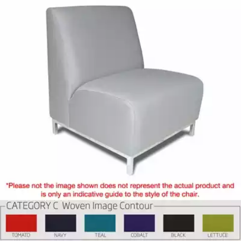 Picture of LAUREN MODULAR BENCH SINGLE SEATER IN FABRIC CATEGORY C