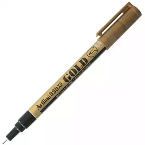 Picture of ARTLINE 999 METALLIC PERMANENT MARKER 0.8MM BULLET GOLD