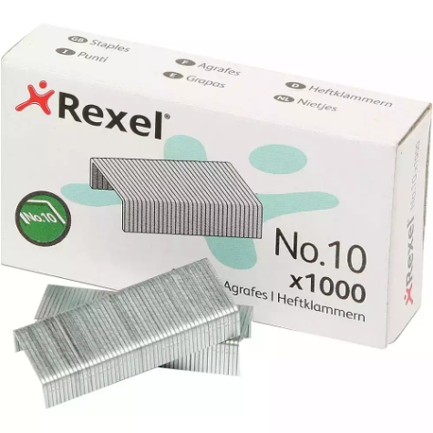 Picture of REXEL STAPLES SIZE 10 BOX 1000