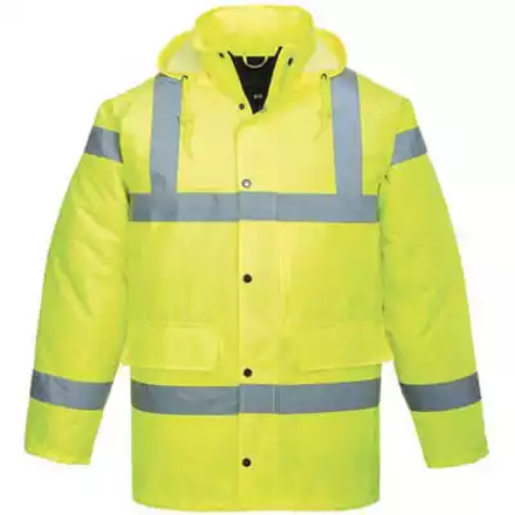 Picture of PORTWEST S460 HI-VIS TRAFFIC JACKET YELLOW XS