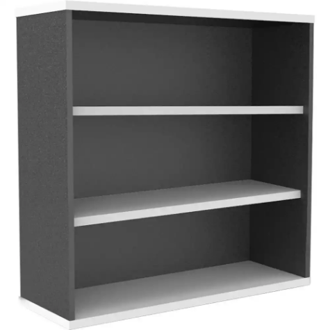 Picture of RAPID WORKER BOOKCASE 3 SHELF 900 X 315 X 900MM WHITE/IRONSTONE