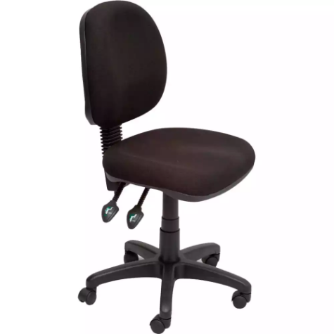 Picture of RAPIDLINE EC070BM OPERATOR CHAIR MEDIUM BACK 2 LEVER BLACK