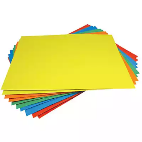 Picture of COLOURFUL DAYS COLOURBOARD 200GSM A4 ASSORTED COLOURS PACK 100