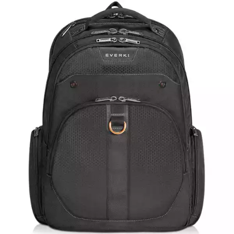 Picture of EVERKI ATLAS TRAVEL FRIENDLY LAPTOP BACKPACK 15.6 INCH BLACK