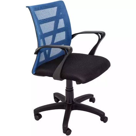 Picture of RAPIDLINE VIENNA MESH CHAIR MEDIUM BACK BLUE