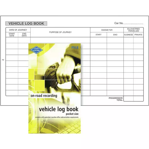 Picture of ZIONS PVLB VEHICLE LOG BOOK