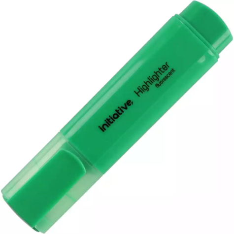 Picture of INITIATIVE HIGHLIGHTER CHISEL GREEN