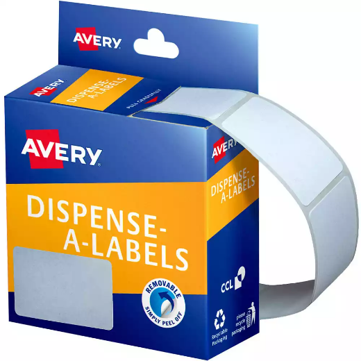 Picture of AVERY 937222 GENERAL USE LABELS 35 X 49MM WHITE BOX 220